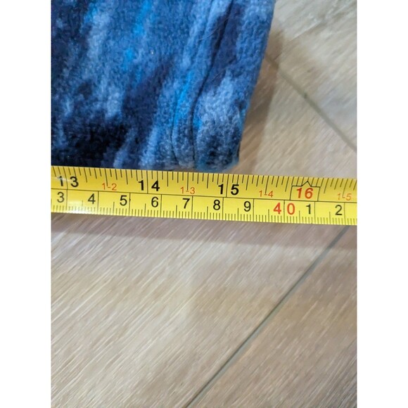 Eddie Bauer Kids Blue Camo Fleece Full-zip Jacket Youth Boys Size M 10-12 - Picture 5 of 6